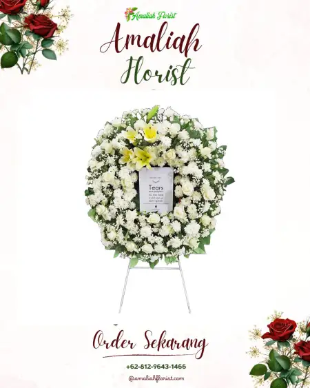 Krans Bunga Duka Kersamaju